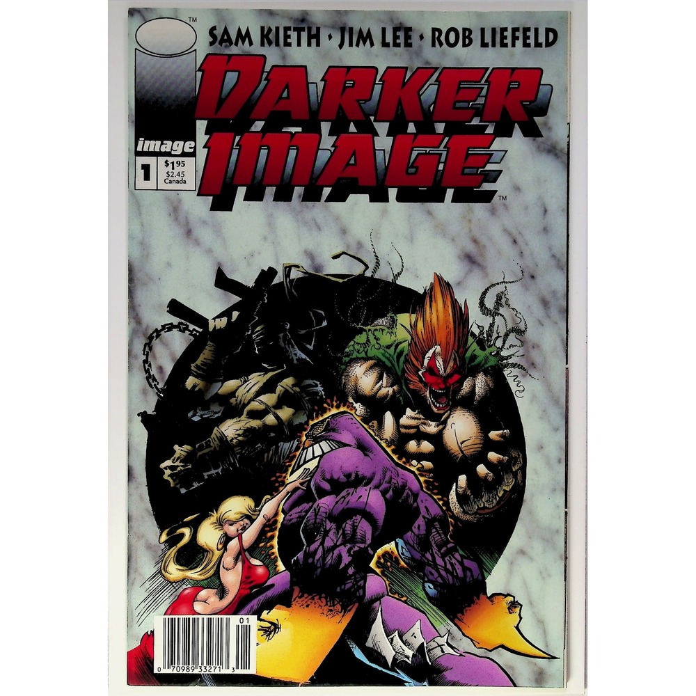 Darker Image #1 Newsstand 1st Maxx Deathblow Bloodwulf Sam‎ Kieth Jim Lee Image